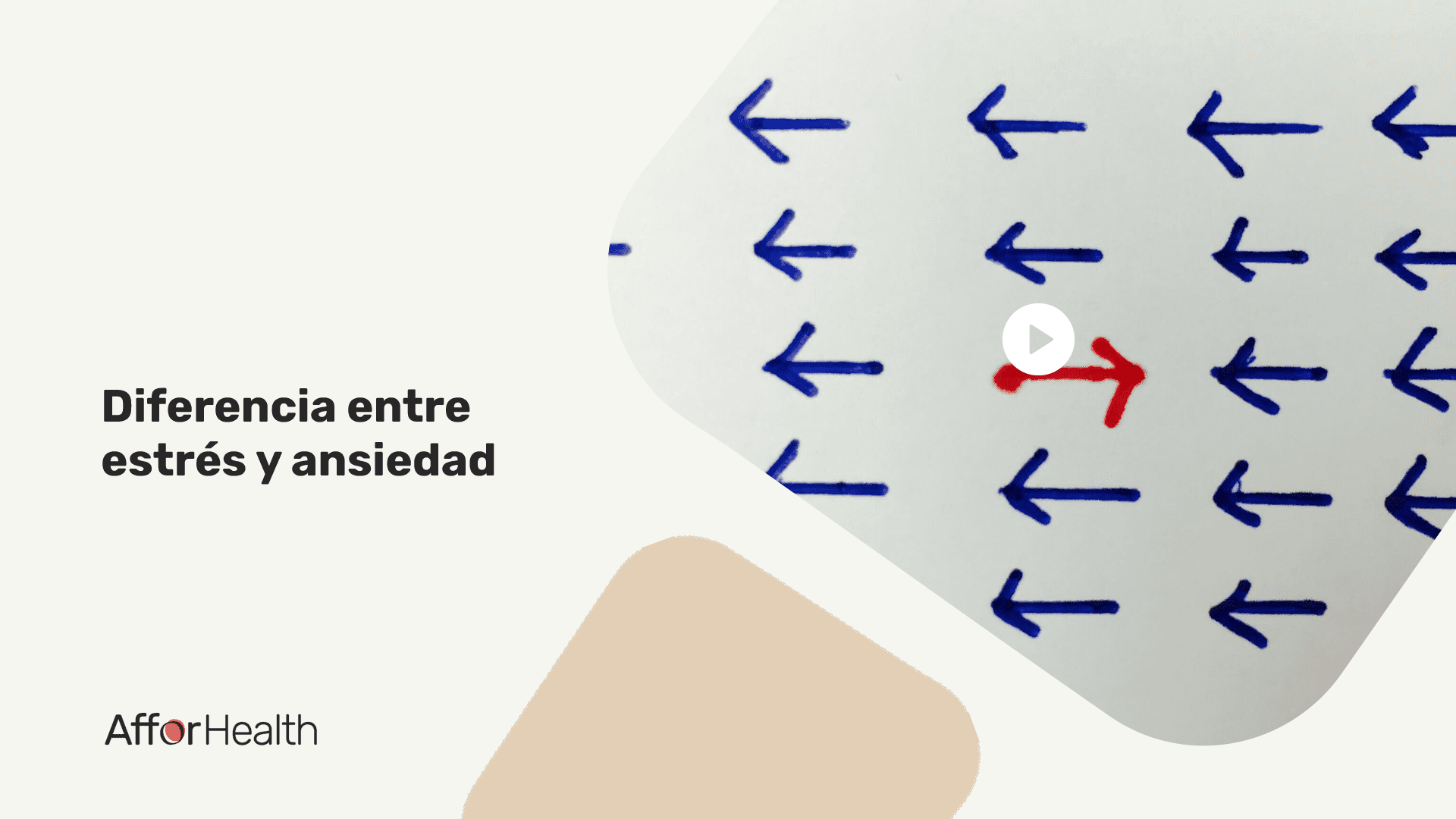 Diferencia Entre Estrés Y Ansiedad Affor Health Cuidamos La Salud